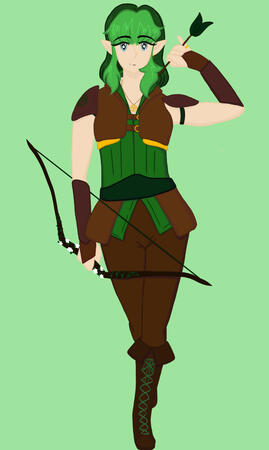 Green ~ RK Series ~ Zoe Green ~ RK Series ~ Zoe